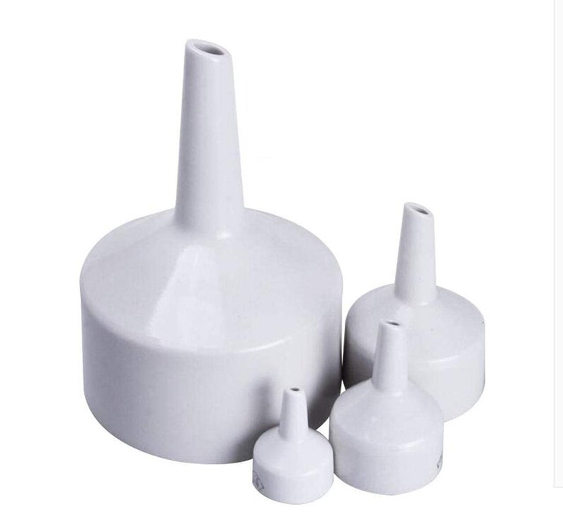 SPYLX Porcelain Buchner Funnel 100mm Filter Funnel Thick Stem for Laboratory Pack of 1 - Image 4