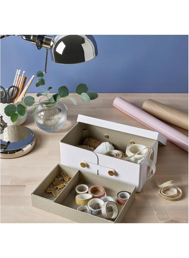 erorex Box With Compartments White 25X16X10 Cm  - Image 4