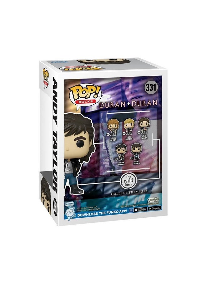 Funko Funko POP! Rocks: Duran Duran - Wild Boys Andy Taylor - Collectable Vinyl Figure - Gift Idea - Official Merchandise - for Kids & Adults - Music Fans - Model Figure for Collectors and Display  - Image 3