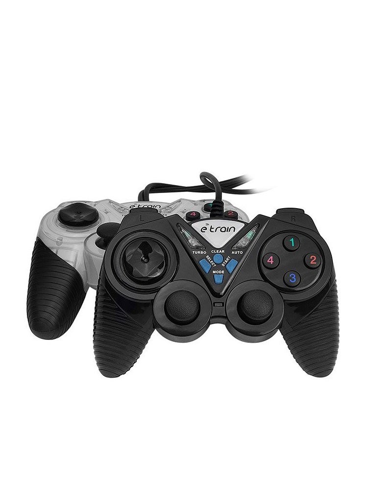 Etrain E-train  USB 2.0 Double Game pad - GP054  - Image 1
