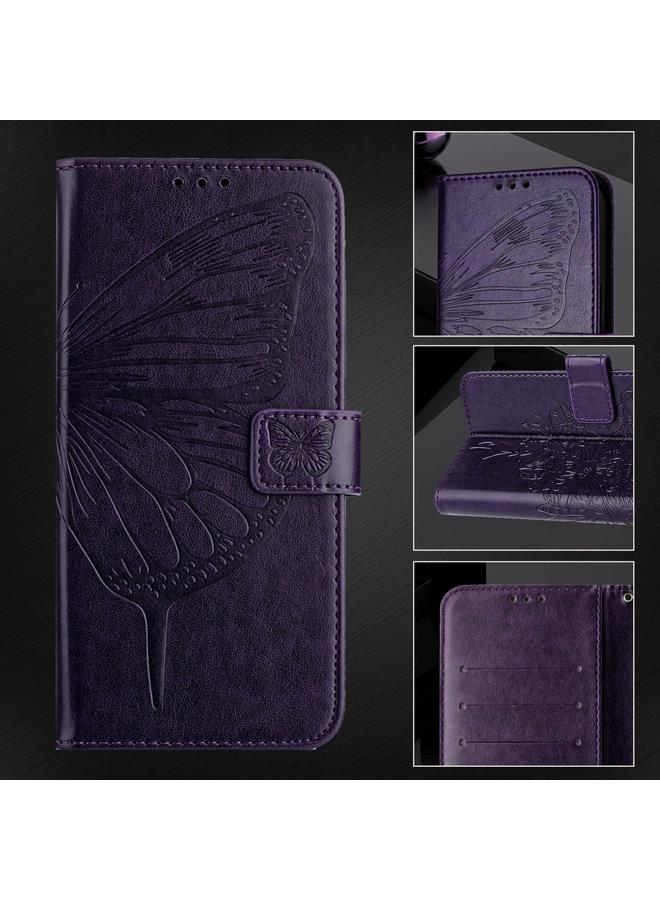 اس-توب جراب لهاتف Samsung Galaxy Note10، جراب هاتف جلدي منقوش عليه فراشة - Image 5