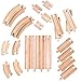 Bigjigs Rail Product Name Expansion Pack  24 Pieces Curves and Straights  Compatible with Major Rail Brands - Image 4
