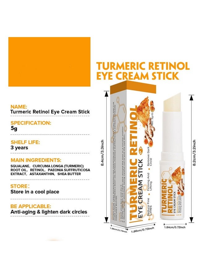 Generic Lumibalm, Lumibalm Eye Bag, Lumistick for Eye Bags, Lumistick Eye Cream, Lumistick for Eyes, Turmeric Eye Cream Stick, Eye Balm Stick Hydrating for Dark Circle, Reduce Fine Lines (2PCS)  - Image 2