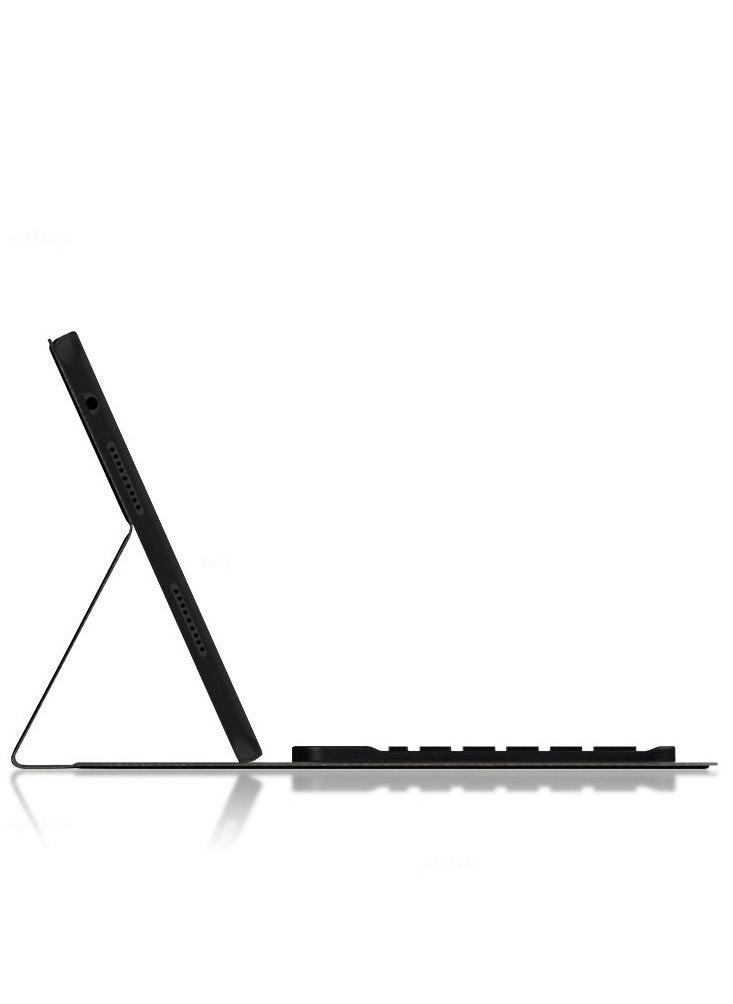 Lightweight Smart Cover with Magnetically Detachable Wireless Keyboard for Huawei MatePad SE 10.4 Black