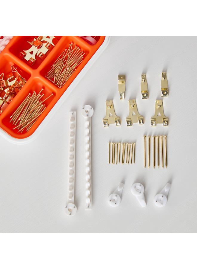 هوم بوكس مجموعة تعليق على الحائط مكونة من 116 قطعة من HBSO DIY - Image 2