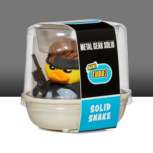 TUBBZ Mini: Metal Gear Solid - Solid Snake Cosplaying Rubber Duck Vinyl Figure - Image 2