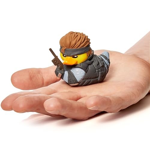 TUBBZ Mini: Metal Gear Solid - Solid Snake Cosplaying Rubber Duck Vinyl Figure - Image 1
