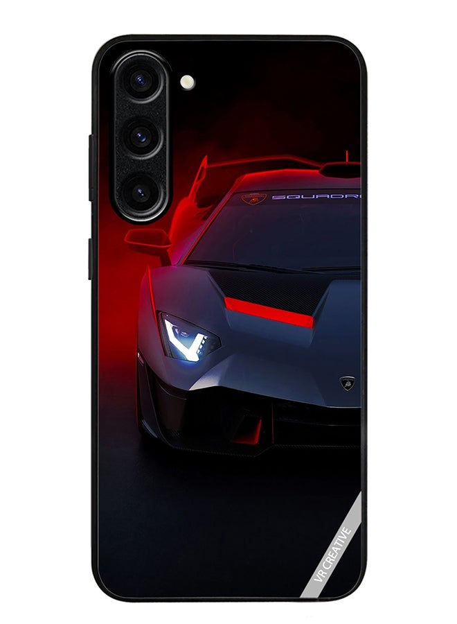 VR CREATIVE Protective Case Cover For Samsung Galaxy S24 Lamborghini Sc18 Design Multicolour - Image 1
