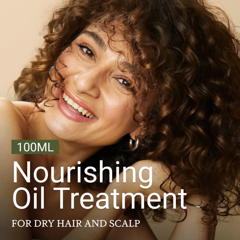 Loma Hair Care Nourishing Oil Treatment, 3.4 Fl Oz - Image 2