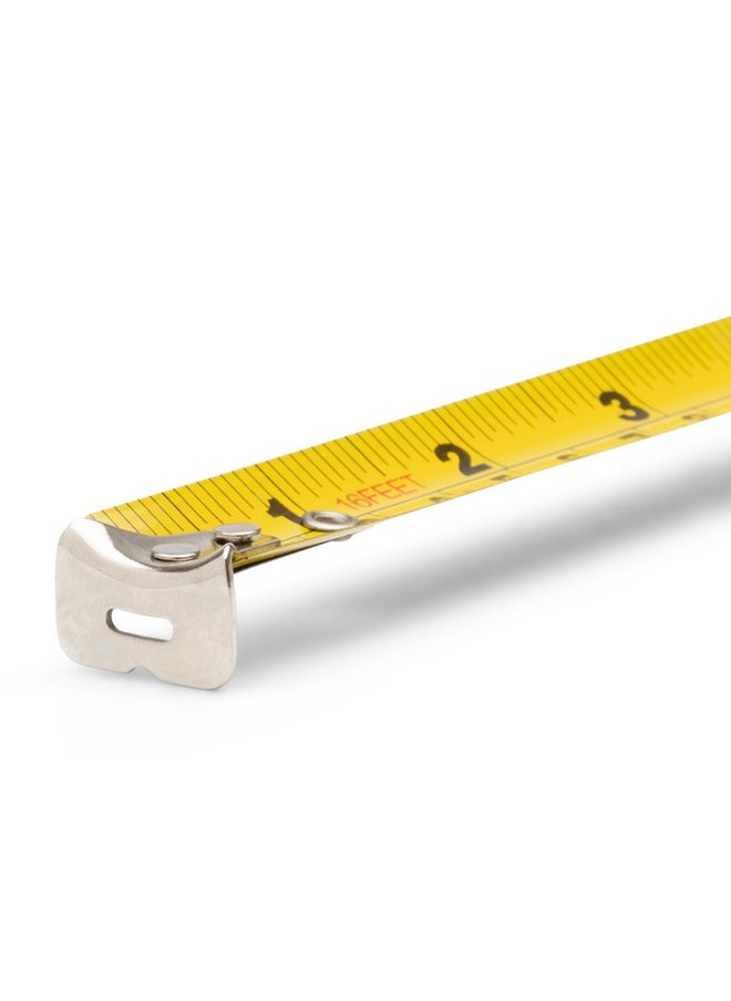 Sata Measuring Tape 3m/10ft x 16mm Rubber Grip Measure Metric Tap/SAE Scale -GL91333ME  - Image 4