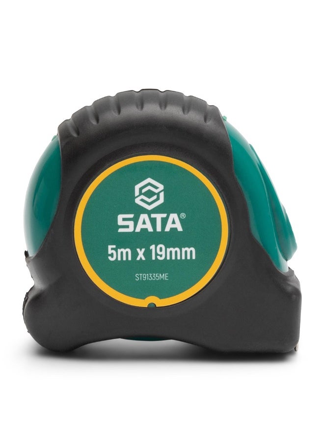 Sata Measuring Tape 3m/10ft x 16mm Rubber Grip Measure Metric Tap/SAE Scale -GL91333ME  - Image 3