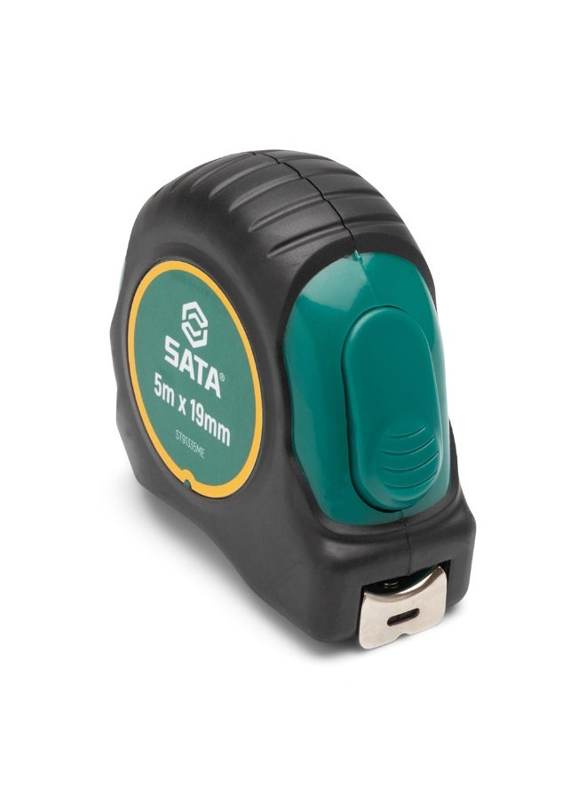 Sata Measuring Tape 3m/10ft x 16mm Rubber Grip Measure Metric Tap/SAE Scale -GL91333ME  - Image 2