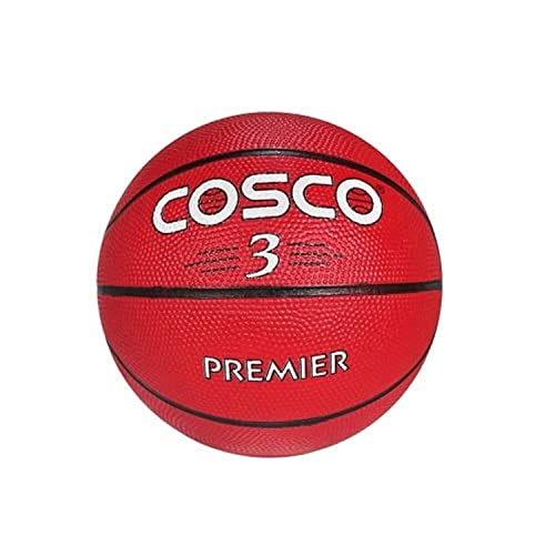 Cosco Premier Basketball (Red, Size: 3) - Image 1