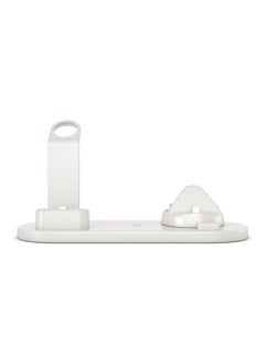 NIBEMINENT 4 In 1 Wireless Charger for Mobile Phone White  - Image 4