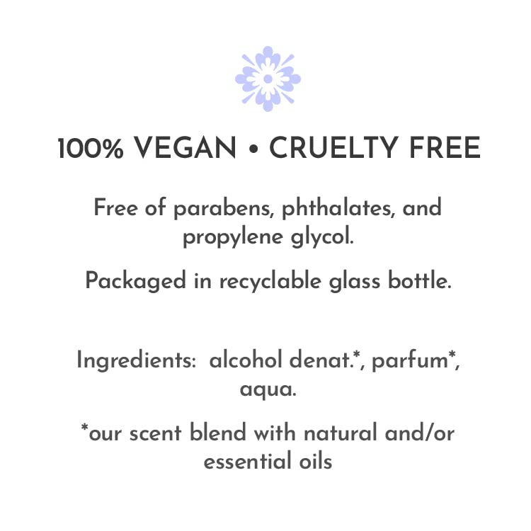 Herb & Root Gardenia Eau de Perfume Spray: Fresh Floral Womens Fragrance | Long-Lasting Clean Vegan Perfume for Women | Cruelty-Free Body Spray | Soft White Gardenia & Notes - Image 5