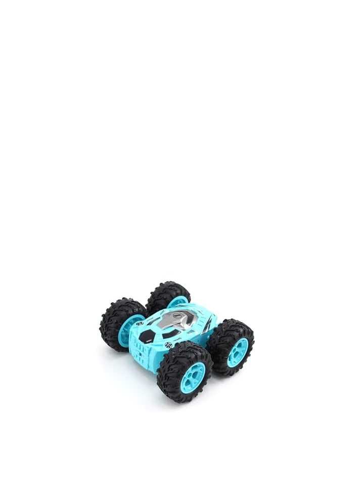 لعبة سيارة 4WD Stunt Car 2 في 1 مع جهاز تحكم عن بعد، مركبة قابلة للتحويل بإطارين، للأطفال من سن 3 سنوات فما فوق، تقلبات عالية السرعة، وتدور، وتتحرك على الطرق الوعرة - Image 1
