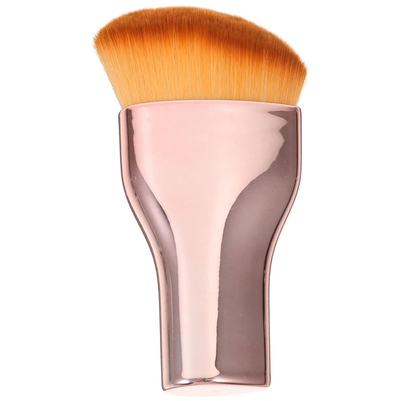 Foundation Brush Liquid Makeup Brush Small Rose Gold Portable for Women Professional Cosmetic Tool for Liquid Foundation Application - Image 1