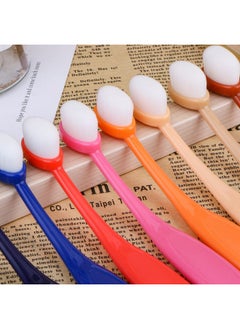 Yoseng 12 Pack Colored Mini Ink Blending Brushes Blenders,Small Ink Blending Tool For Card Making,Craft Broad Application Assortment Paper Crafter Color Code Handle (Brush Head Size 0.5 Inches)  - Image 1