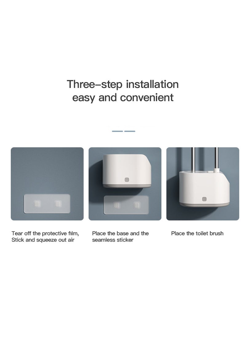 Household Cleaning Wall-mounted Bathroom Dual-use Toilet Brush