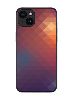 Cover for iPhone 15 Plus Case Rugged Black Slim fit Soft Flexible Anti Drop TPU Gel Thin Protective Phone Cases - Copper Prism