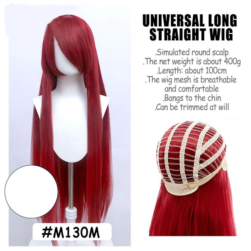 Generic Wig Men and Women Universal cosplay Wig Universal Long