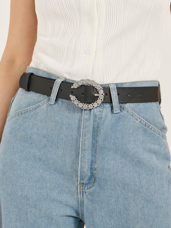 Styli Styli Embellished Buckle Detail Belt  - Image 1
