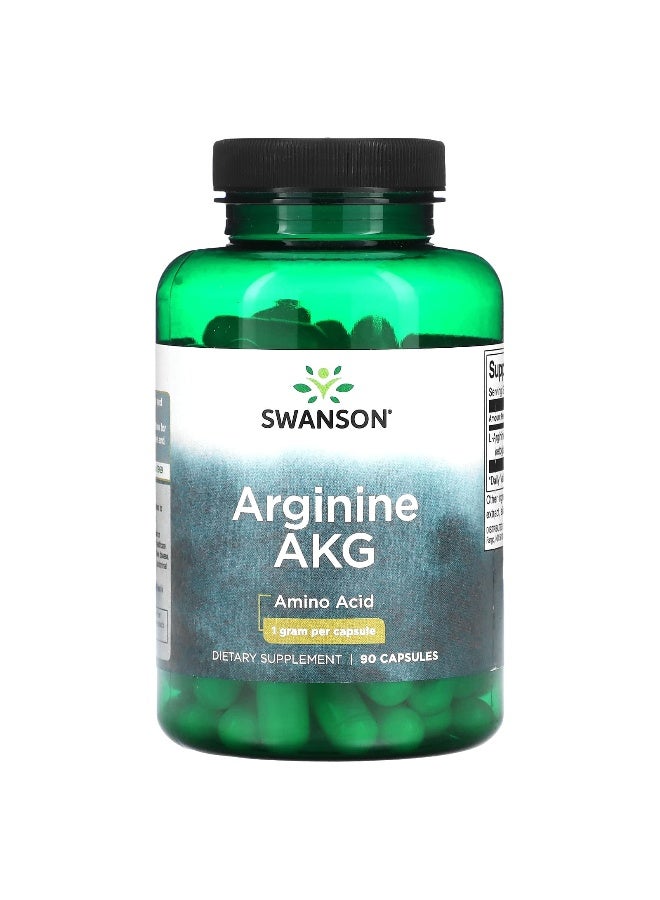 Swanson, Arginine AKG, 1 g, 90 Capsules