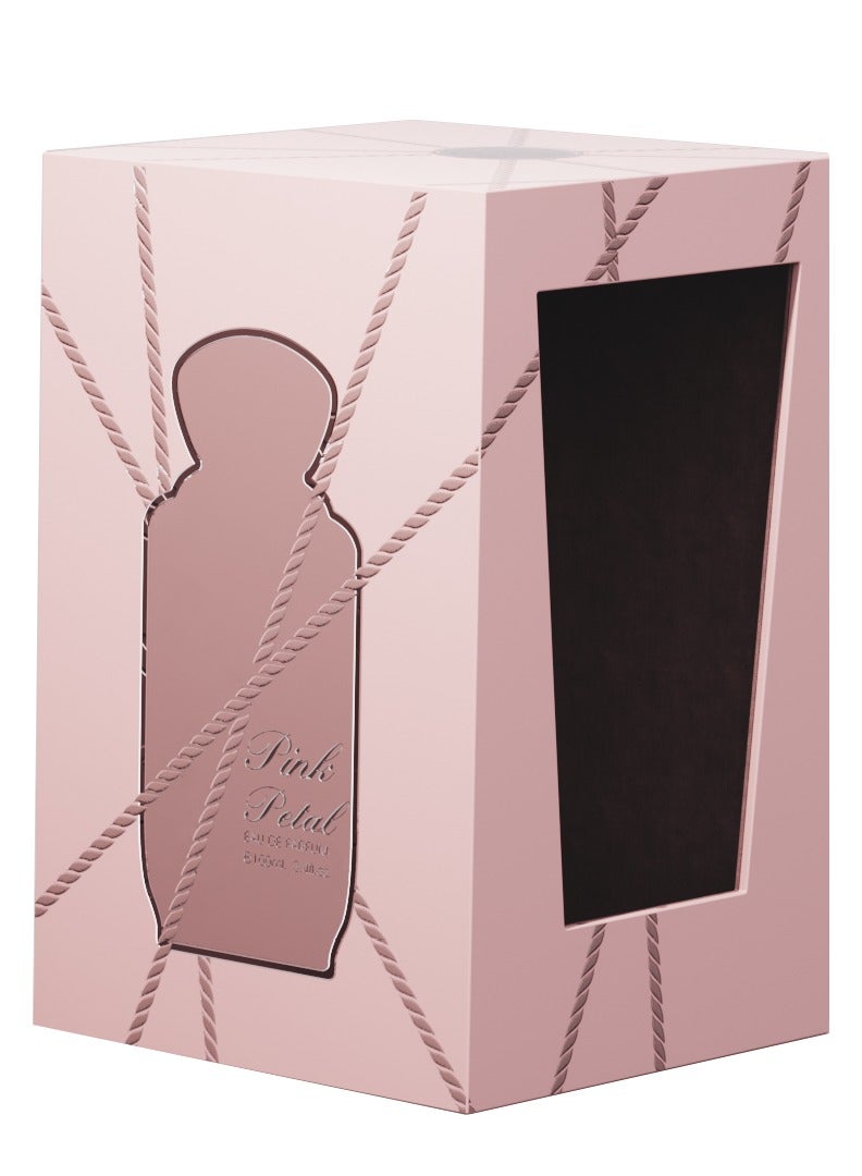 Oud Khaleeji Pink Petal 100ML Eau de Parfum – Sweet Long Lasting Perfume for Ladies with Chocolate, Coconut & Vanilla – Perfume for Her - Image 3