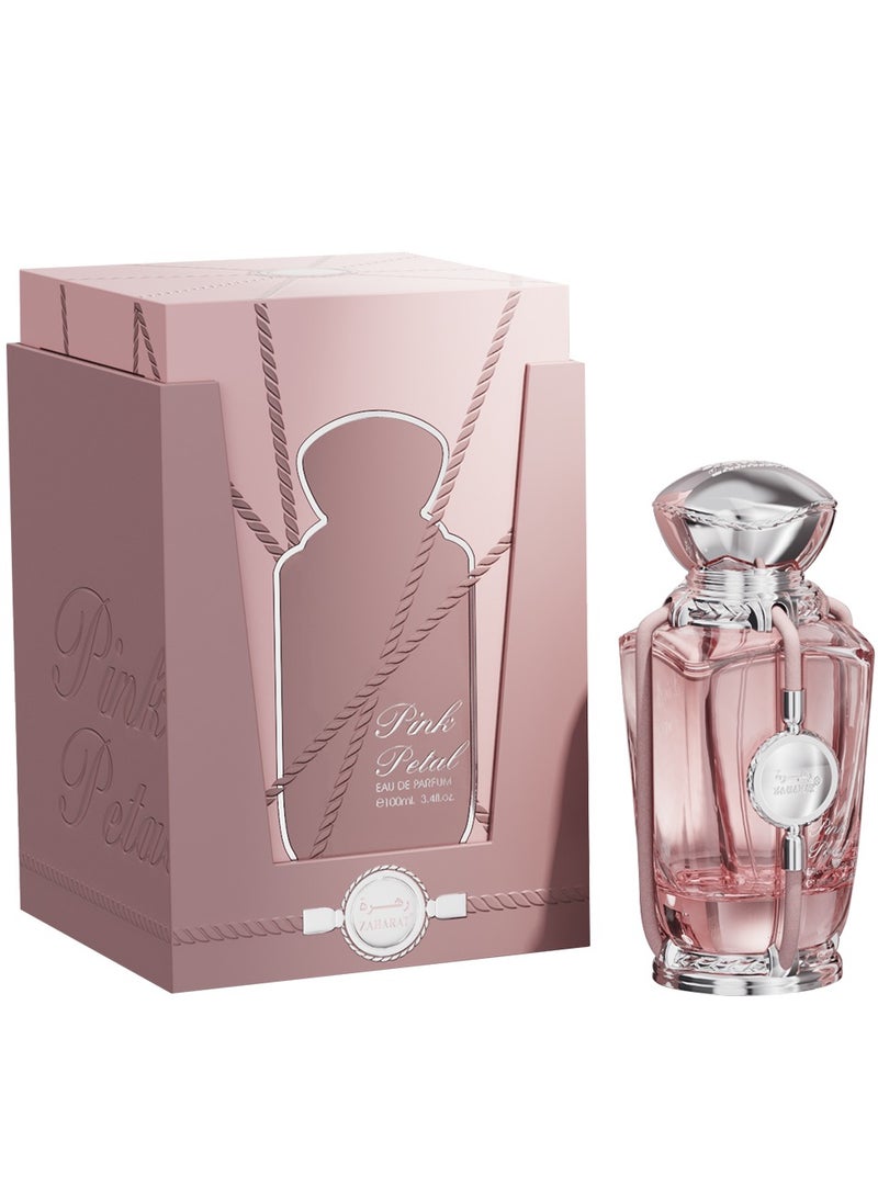 Oud Khaleeji Pink Petal 100ML Eau de Parfum – Sweet Long Lasting Perfume for Ladies with Chocolate, Coconut & Vanilla – Perfume for Her - Image 2