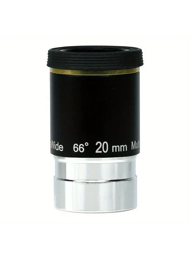 20mm 66 Degree Ultra Wide Angle Eyepiece 1 25 Inch High Definition Optical Glass - Image 1