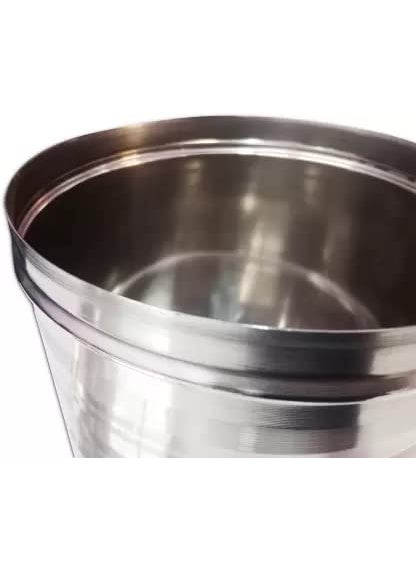 Sonanshi Sonanshi Stainless Steel DabbaStorage BoxDibbaContainer with LID 1 Litre  - Image 3