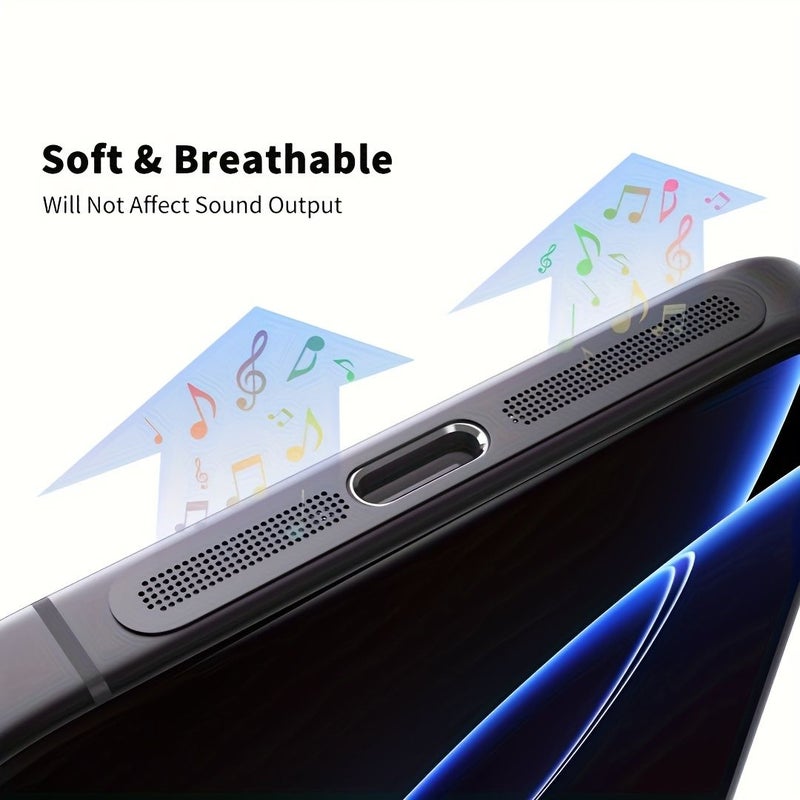 أسود 2 قطعة شبكة من المعدن المضادة للغبار لسماعات الأذن لأجهزة iPhone 13 14 15 16 - Image 5