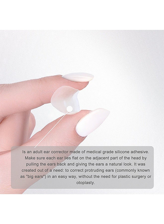 إيلهو 6 Pcs تصحيح للأذن الناتئ الخفي، تصحيح للأذن ضد الماء، تصحيح للأذن البارزة، منتجات العناية بالأذن الناتئة الخفية للاستخدام الموحد للجنسين - Image 5