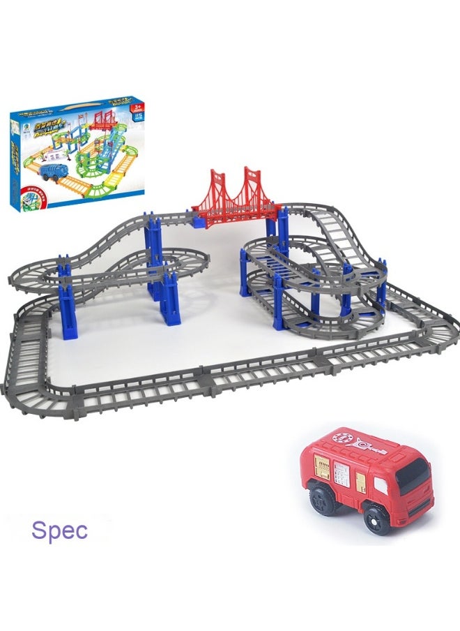 Stunt Racing Track Loop Set Multicolor 