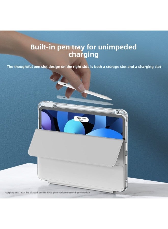 High-permeability Acrylic Ipad10.2 Protective Case Air5 Flat Ipad2024 For Iphone 11 Anti-bending Inch Batch-Color:[Ice Crystal High Permeability] [baby Powder]]-Applicable Model:iPad Pro10.5/2019 Air10.5 - Image 5