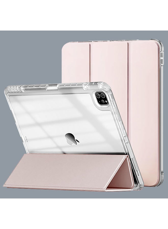 High-permeability Acrylic Ipad10.2 Protective Case Air5 Flat Ipad2024 For Iphone 11 Anti-bending Inch Batch-Color:[Ice Crystal High Permeability] [baby Powder]]-Applicable Model:iPad Pro10.5/2019 Air10.5 - Image 1