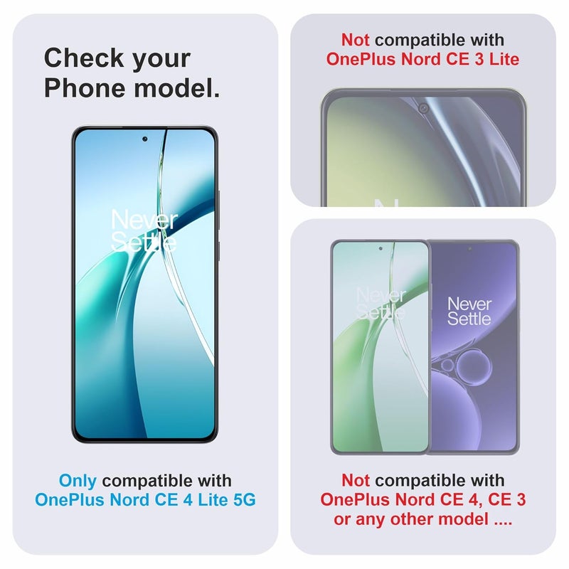 Skyddshield Military-Grade Gorilla Tempered Glass For OnePlus Nord CE 4 Lite (6.67 Inch) With Installation Kit | Edge to Edge Coverage | Black - Image 2