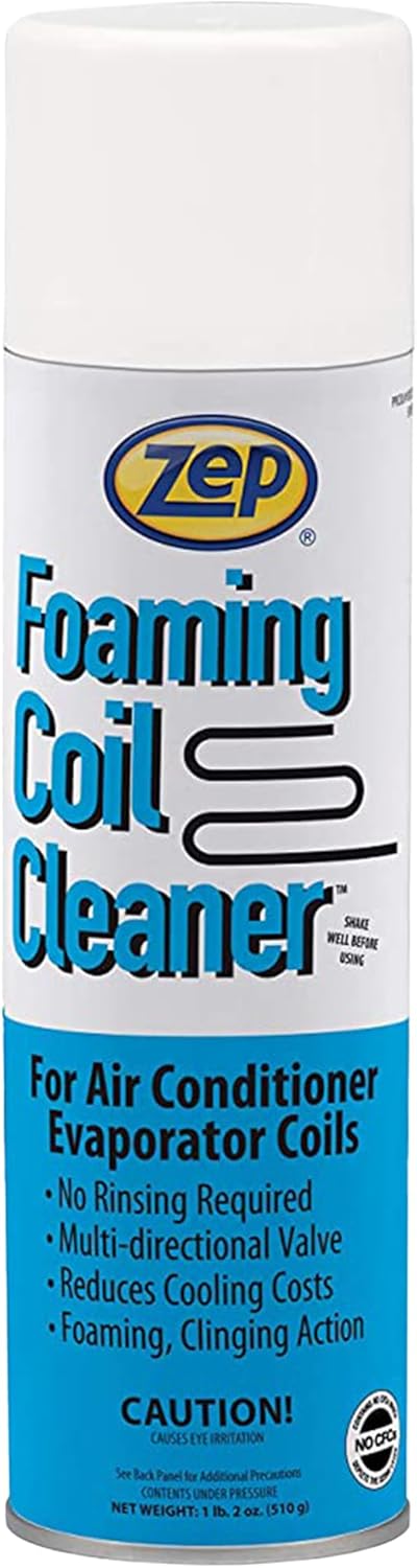 Zep Foaming Coil Cleaner  20 oz Case of 12  20201  Professional Strength Quickly Cleans HVAC and AC Units - Image 2