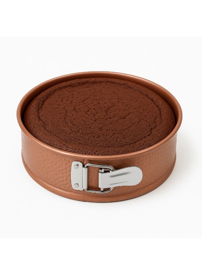 باصرة طقم قوالب كيك دائرية 4 قطع بمقاسات 24 إلى 30 سم – صواني خبز غير لاصقة بقاعدة قابلة للفك لتسهيل إخراج الكيك وتنظيفها بسهولة - Image 4