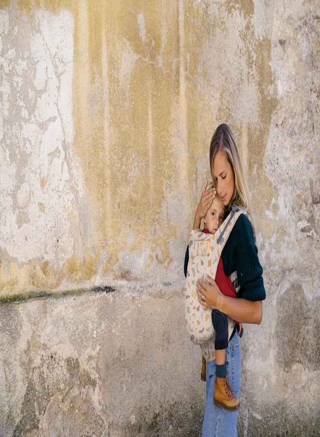 Beco Toddler Carrier with Extra Wide Seat, 100% Cotton Toddler Carrying Backpack Style and Front-Carry, Lightweight & Breathable Child Carrier, Toddler Sling Carrier 20-60 lbs (Geometric) - Image 2