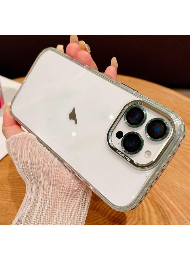 اس-توب جراب شفاف لهاتف iPhone 12 Pro مع فيلم عدسة - Image 1