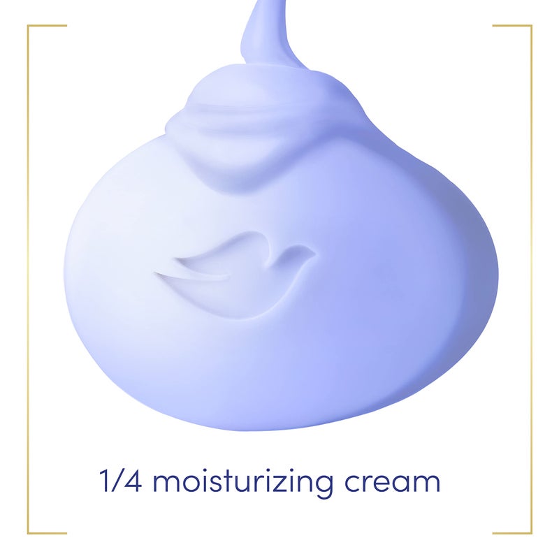 Dove Beauty Bar Gentle Cleanser Moisturizes To Calm Skin Anti-Stress Cream Bar Gentle Bar Soap Cleanser Made With 1/4 Moisturizing Cream 3.75 oz 14 Count - Image 3