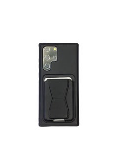 New Case Protective case compatible with devices such as Samsung S22 Ultra - with card holder - desk stand on the back  - Image 1