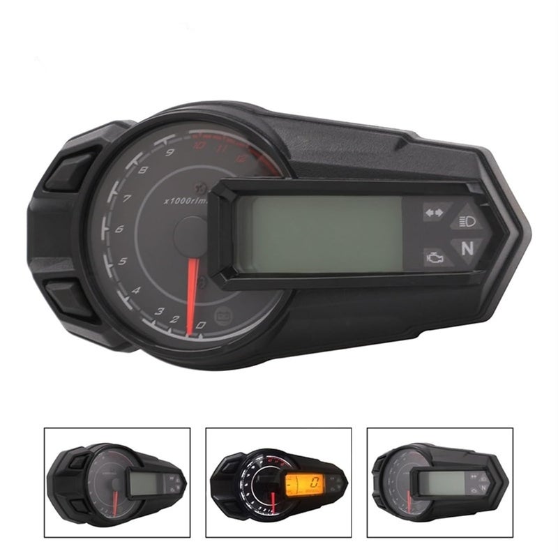 DEMULAX Universal Motorcycle Speedometer Cluster - Image 2