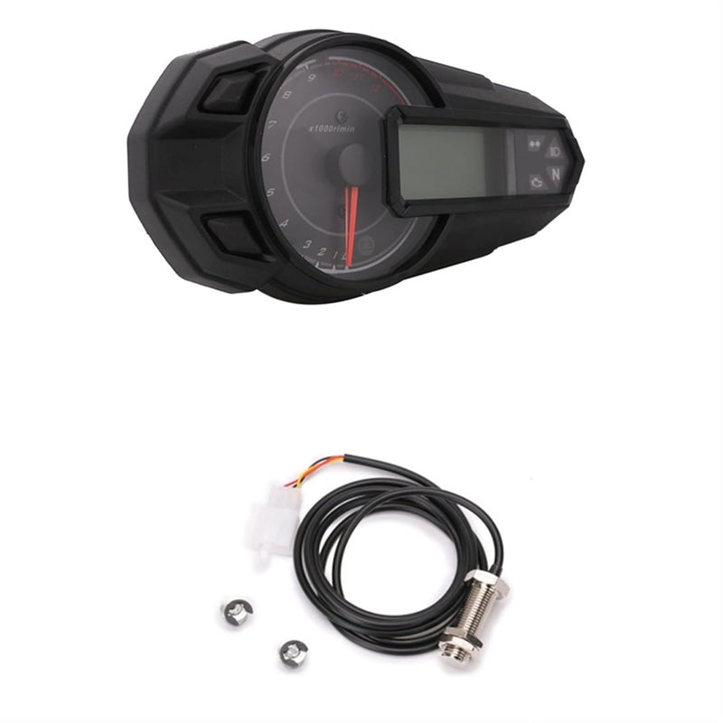 DEMULAX Universal Motorcycle Speedometer Cluster - Image 1