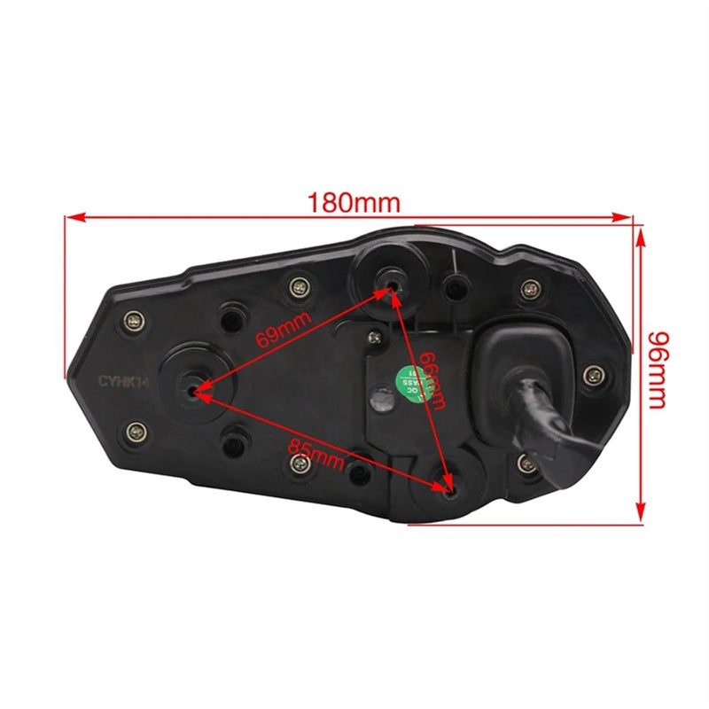 DEMULAX Universal Motorcycle Speedometer Cluster - Image 3