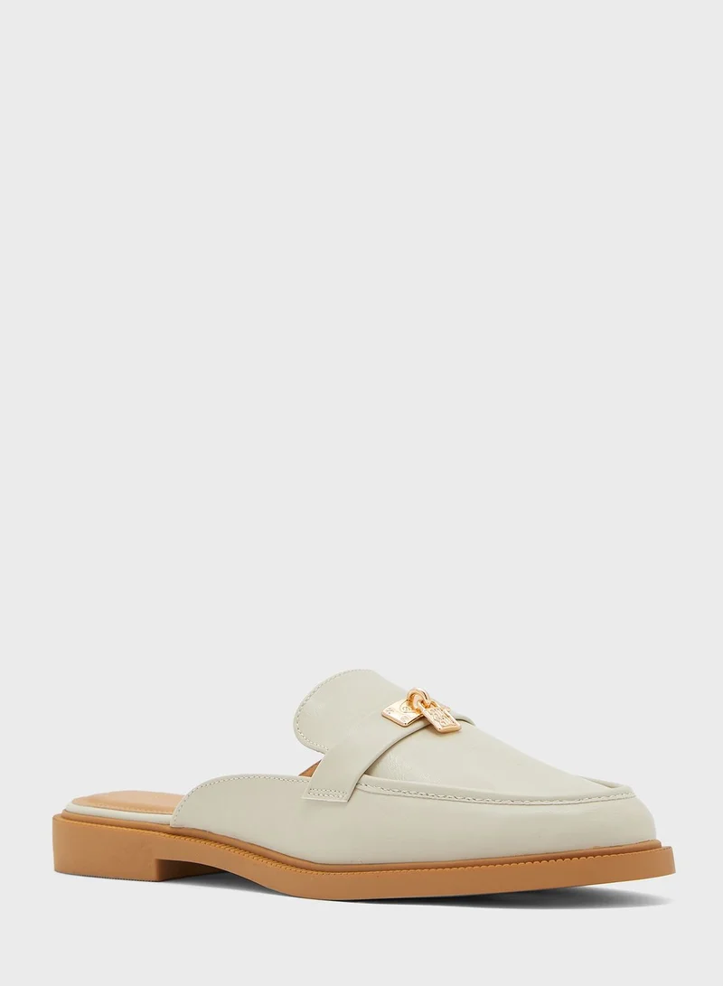 RIVER ISLAND Backless Trim Loafers