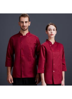 NIBEMINENT Classic Unisex Chef Uniform Men Women Restaurant Kitchen Canteen Chef Coat Quality Chef Jacket Waiter Waitress Works Clothes  - Image 1