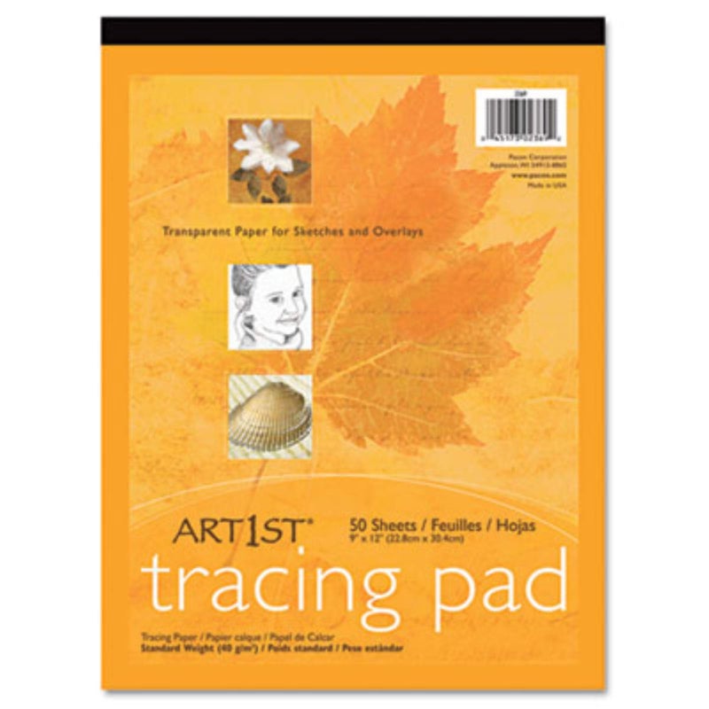 UCreate PACON UCreateÂ® Tracing Pad, White, 9" x 12", 50 Sheets - Image 3