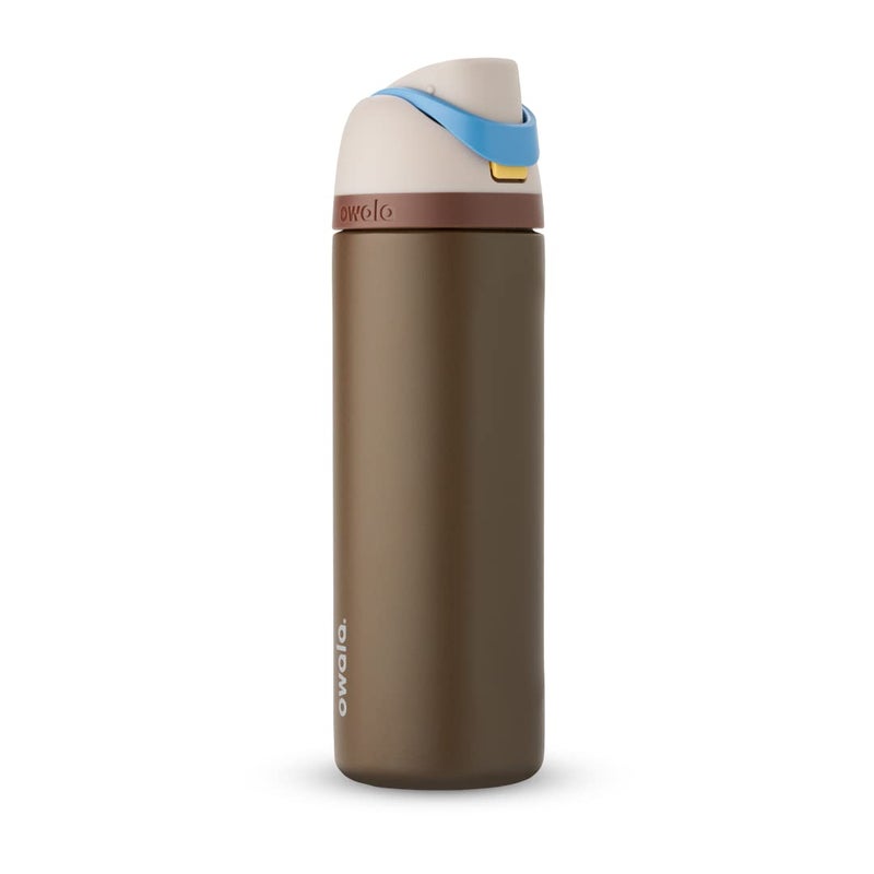 Owala Star Wars FreeSip Insulated Stainless Steel Water Bottle with Straw for Sports and Travel BPAFree 24Ounce Mandalorian